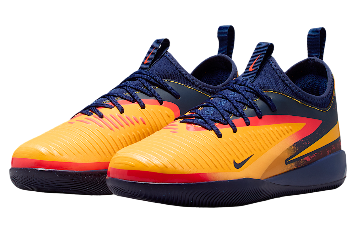 Nike Jr Phantom 6 Low Academy Erling Haaland Gs Ic Laser Orange / Blue Void