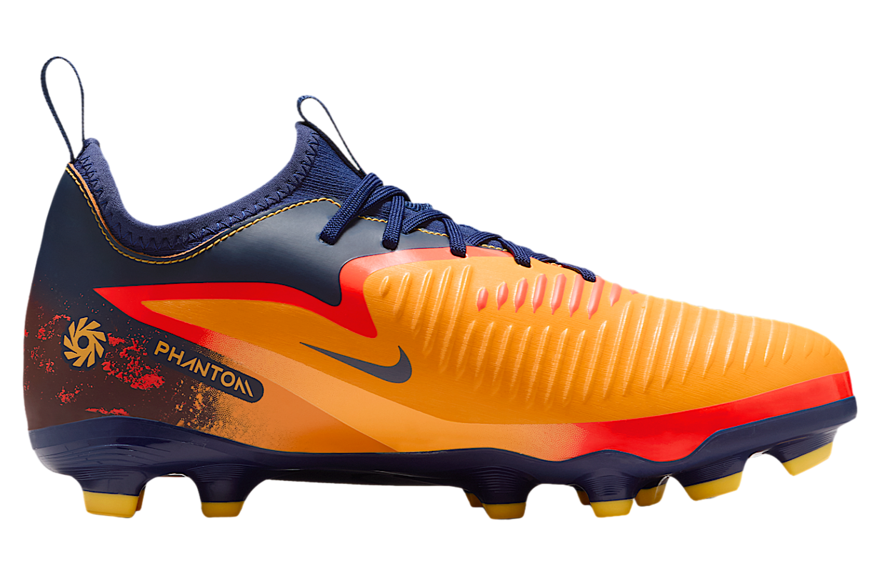 Nike Jr Phantom 6 Low Academy Erling Haaland Gs Mg Laser Orange / Blue Void