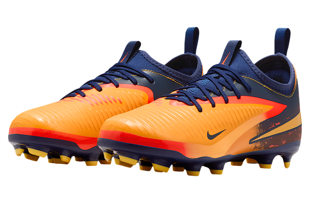Nike Jr Phantom 6 Low Academy Erling Haaland Gs Mg Laser Orange / Blue Void