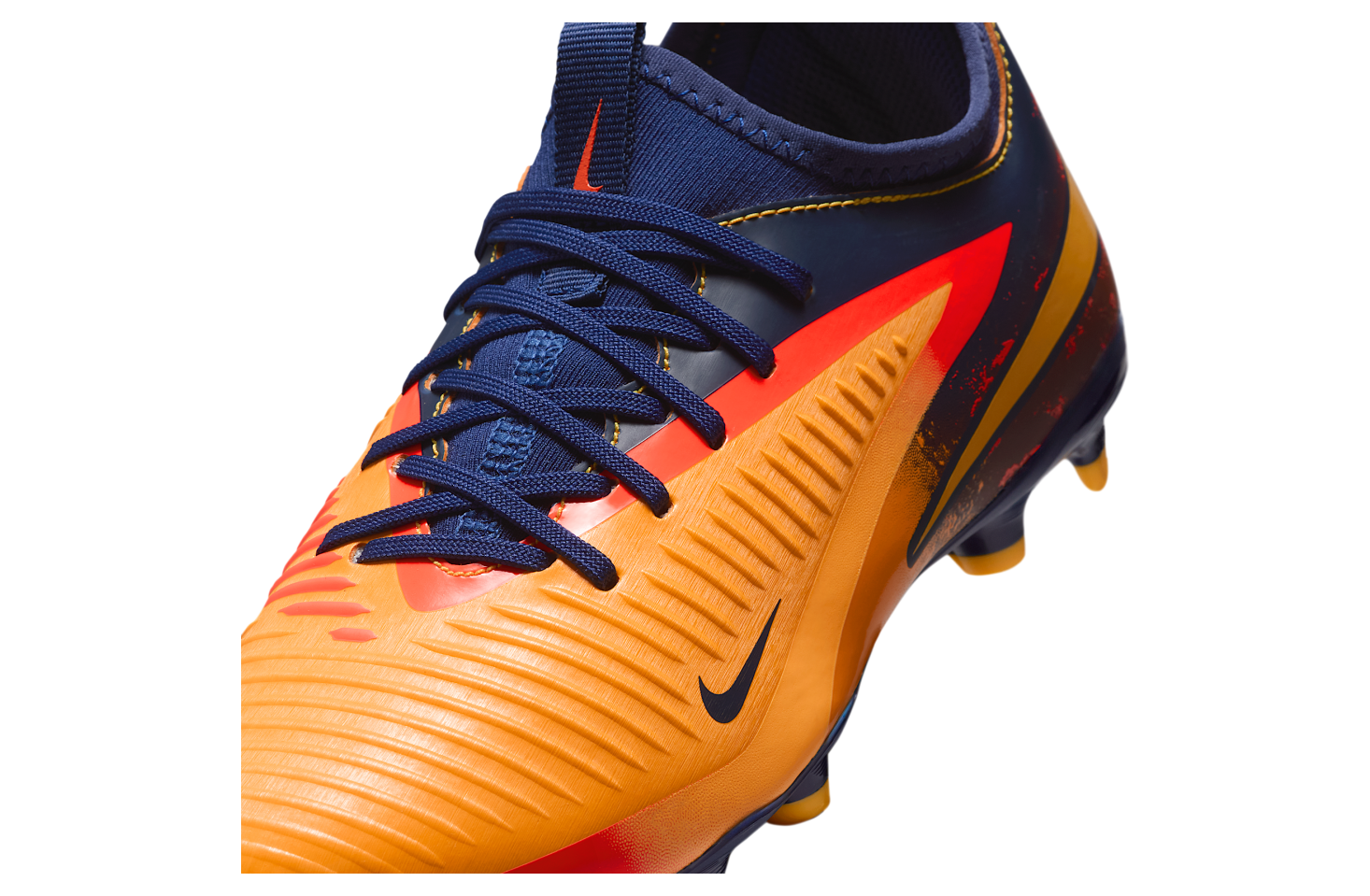Nike Jr Phantom 6 Low Academy Erling Haaland Gs Mg Laser Orange / Blue Void
