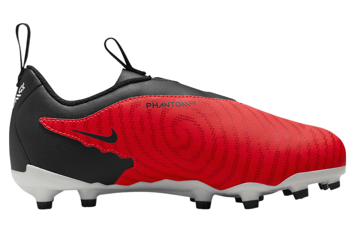 Nike Jr. Phantom GX Academy GS Low MG Bright Crimson / White