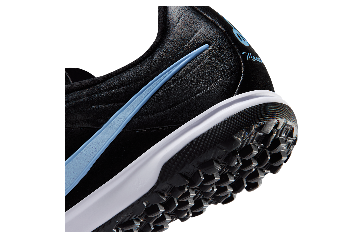 Nike Jr Tiempo Maestro Academy GS Low TF Black / Ice Blue