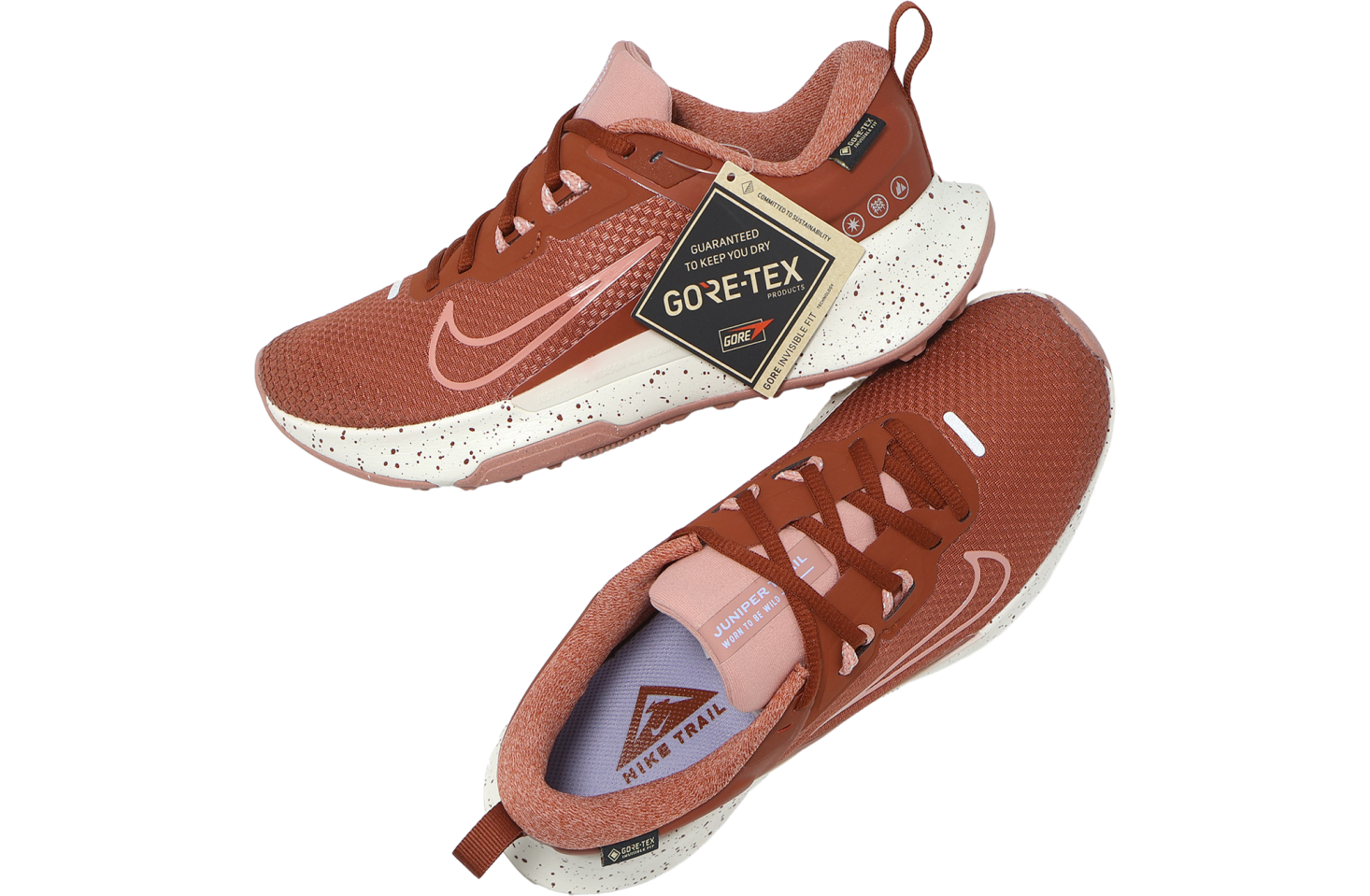 Nike Juniper Trail 2 Gtx V2 Wmns Mars Stone / Red Stardust