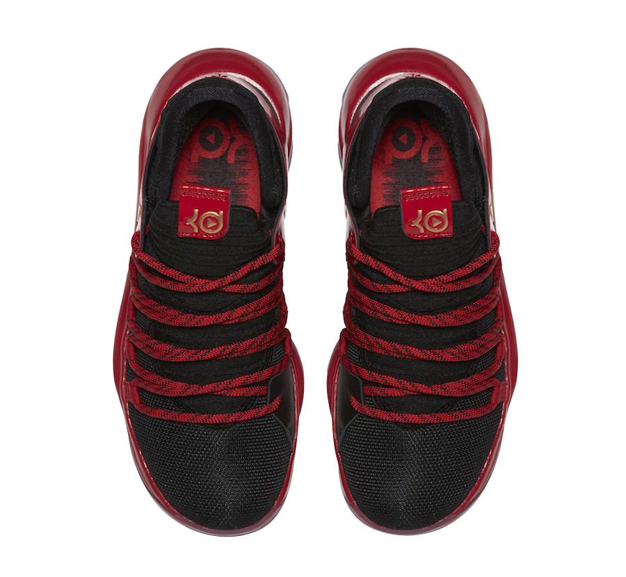 Nike KD 10 GS University Red