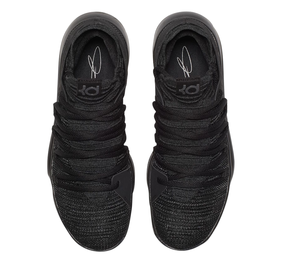 Nike KD 10 Triple Black 897816-004