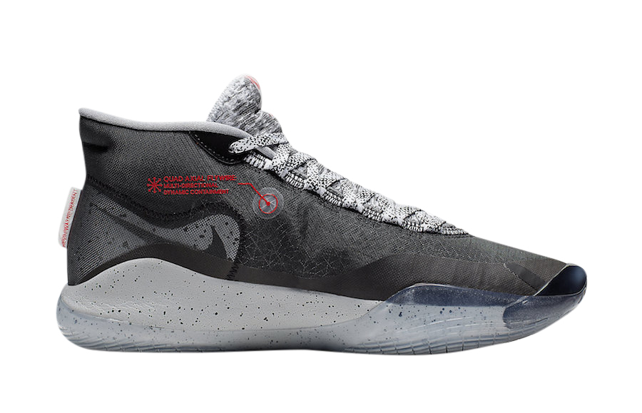 Nike KD 12 Black Cement - Jul 2019 - AR4230-002