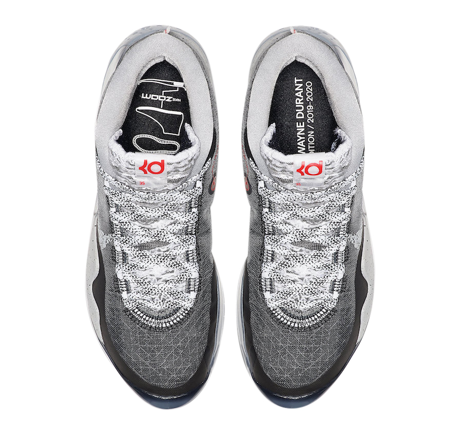 Nike KD 12 Black Cement - Jul 2019 - AR4230-002