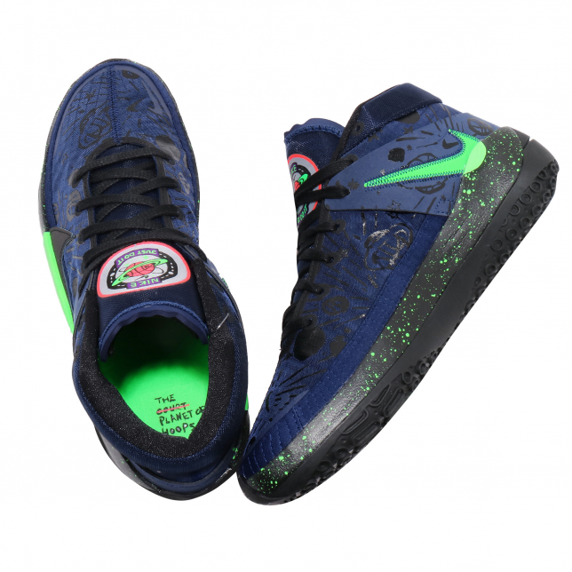 Nike KD 13 Blue Void Black Green Strike CI9949400