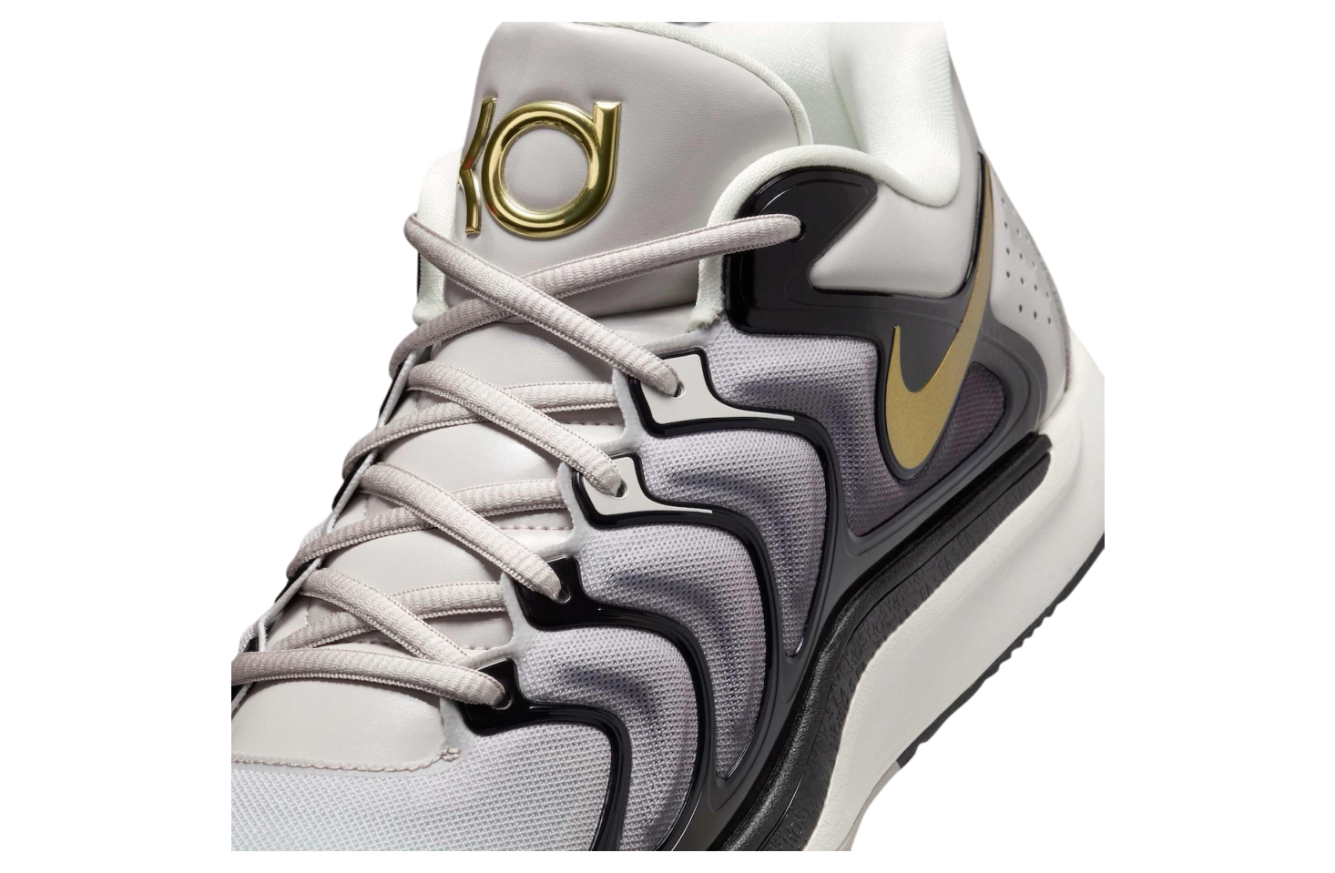 Nike KD 17 Light Iron Ore / Metallic Gold