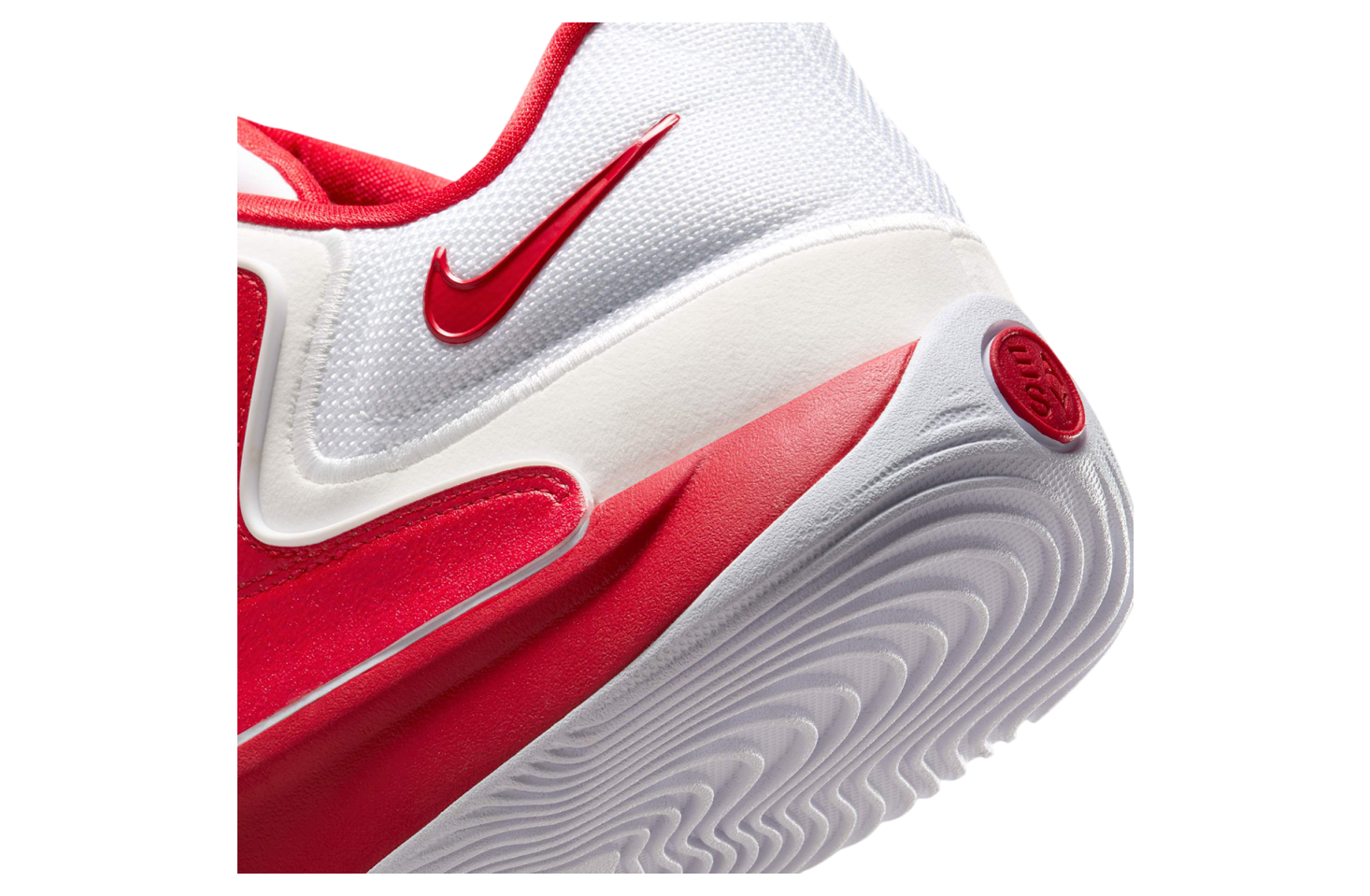 Nike KD 18 Team Bank White / Red - Aug 2025 - IM0634-104