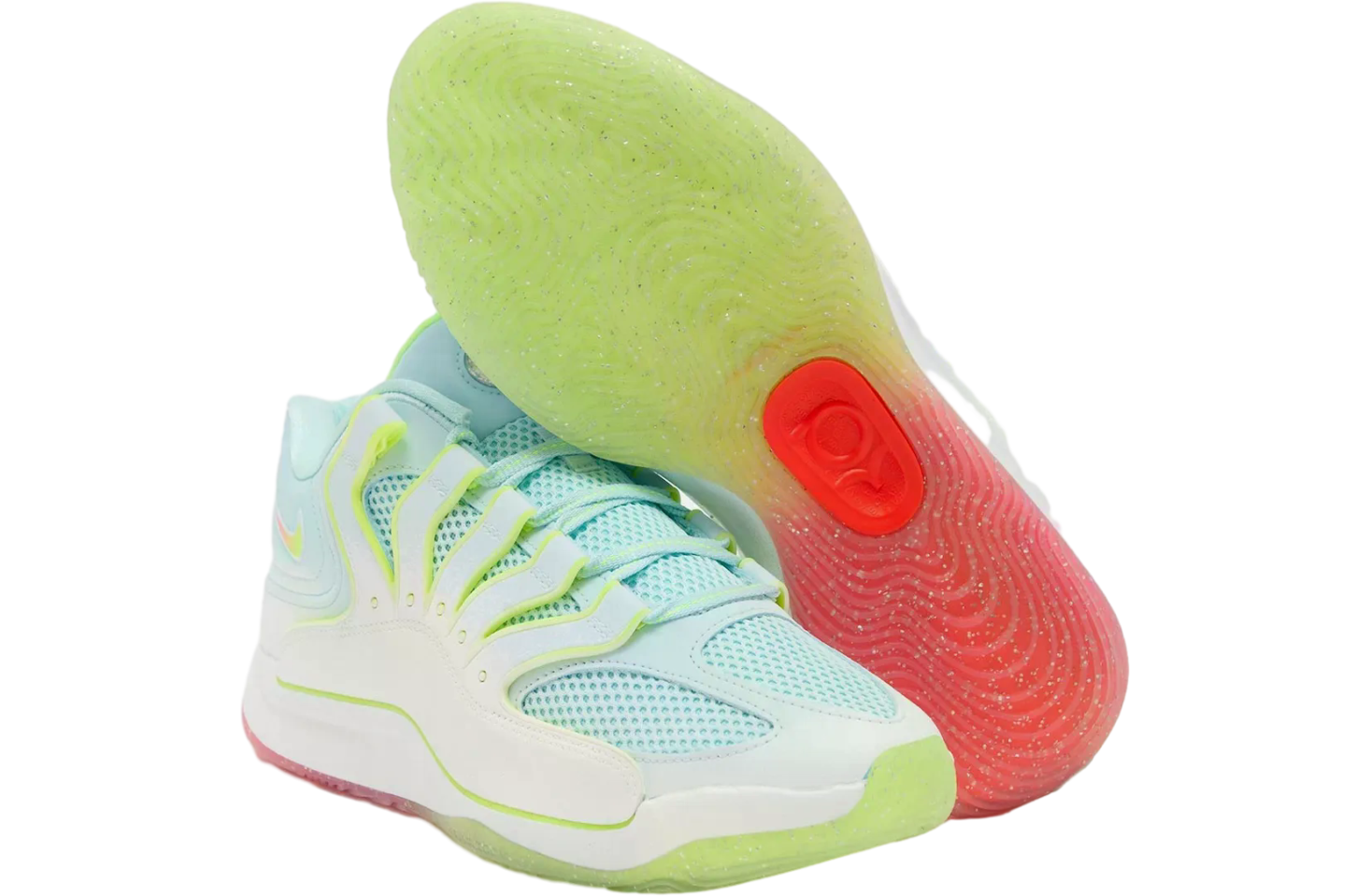 Nike Kd 18 White / Volt
