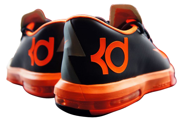 Nike KD 6 - Anthracite / Total Orange 599424007
