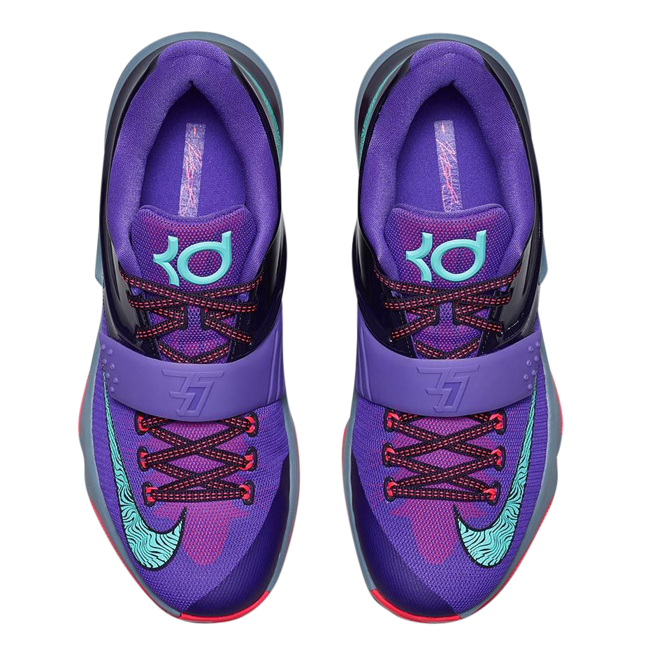 kd 7 purple and gold