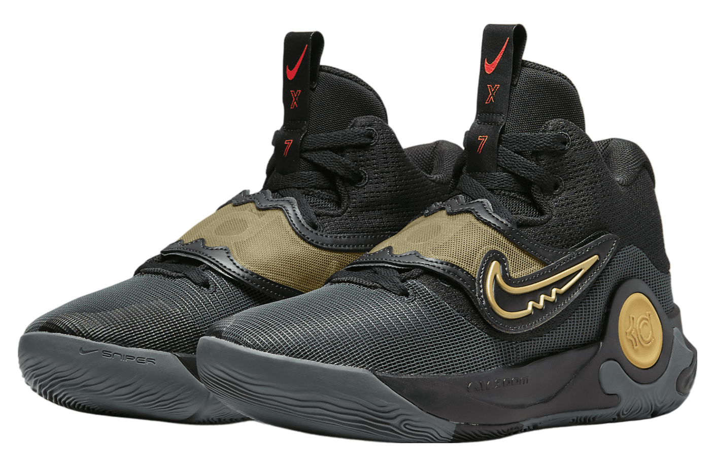 Nike KD Trey 5 X Black / Metallic Gold