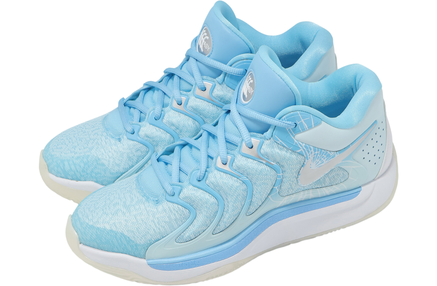新発売の XMAS KD17 Nike PE 2024 Dec - Blue Glacier / Blue Aquarius EP シューズ(男性用)
