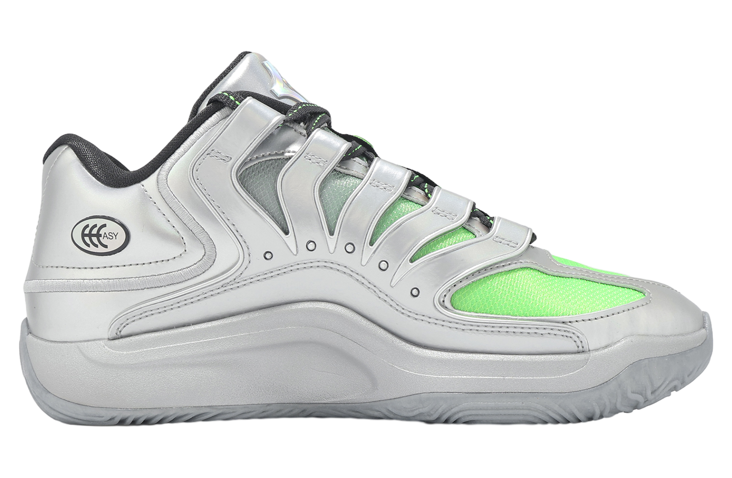 【1回のみ使用】NIKE KD18 EYBL 29cm NIKE KD18 EYBL EP IF2518-001 Metallic Silver Green Strike