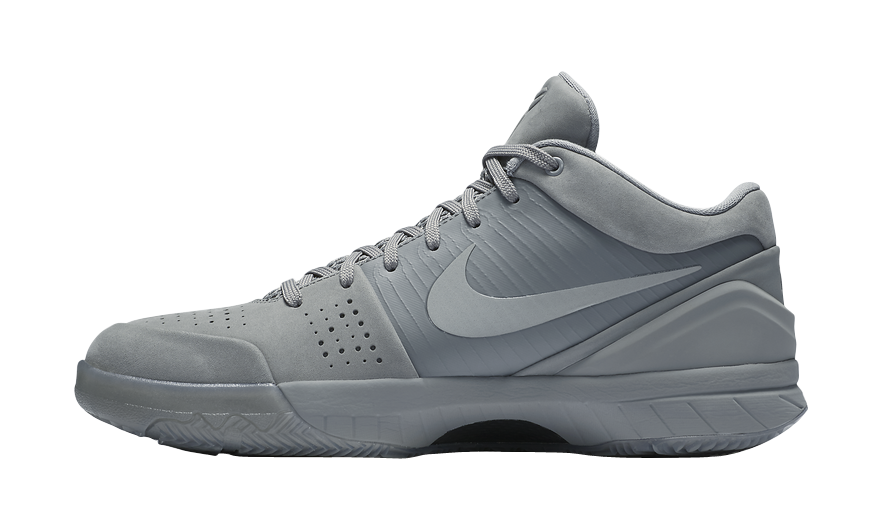 Nike Zoom Kobe 4 Mambacita GIGI Durable and Breathable Low Top Basketball  Shoe in White and Black
