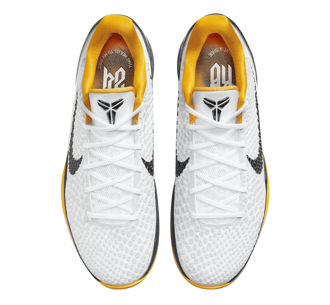 Nike Kobe 6 Protro White Del Sol CW2190-100 - KicksOnFire.com