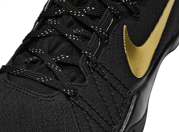Nike Kobe 8 Elite+ Black / Metallic Gold - Jun 2013 - 603269100
