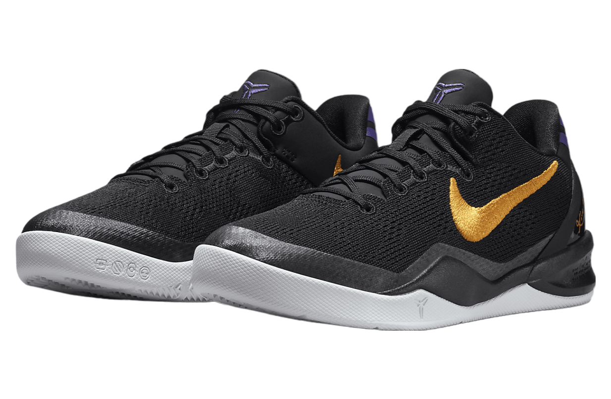 Nike Kobe 8 GS Black / University Gold - Sep 2024 - FN0266-002 ...