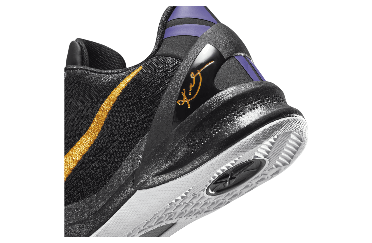 Nike Kobe 8 GS Black / University Gold