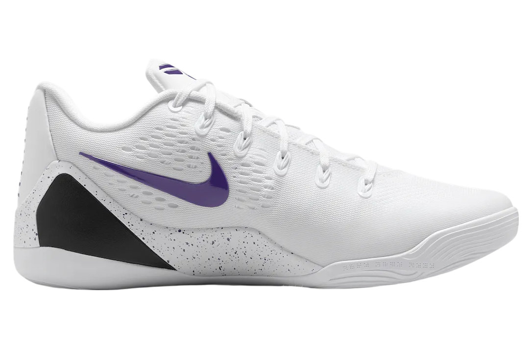 KOBE IX エリート LOW EM プロトロホワイト×パープル- コービー9 Nike Kobe 9 Elite Low EM Protro White Court Purple Men's