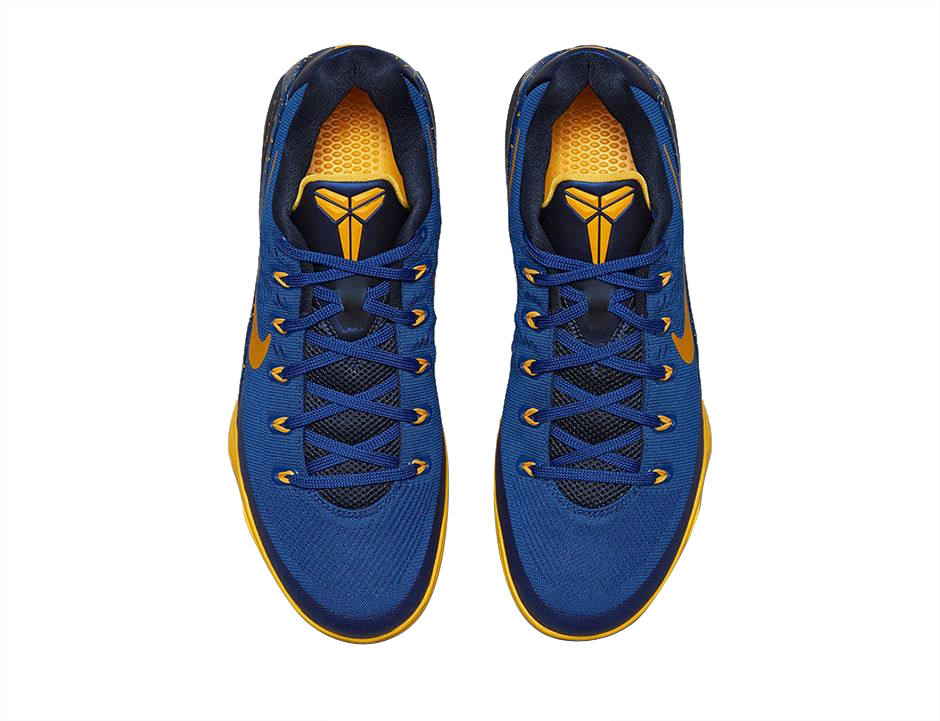 Nike Kobe 9 EM GS - Blue - Gold - White 
