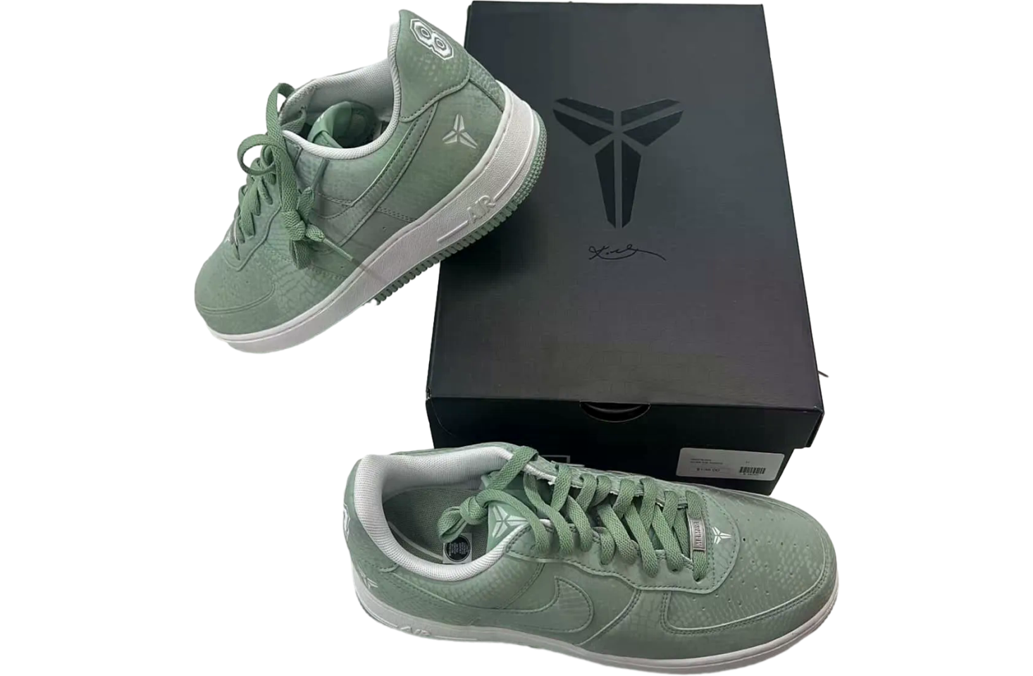 Nike Kobe Air Force 1 Low Steam / Summit White