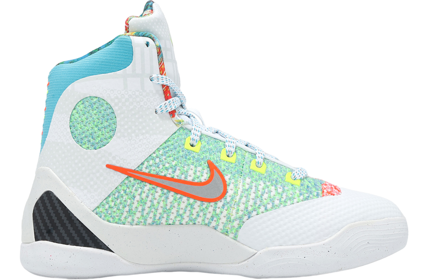 Nike Kobe IX Elite High Protro GS White / Chlorine Blue
