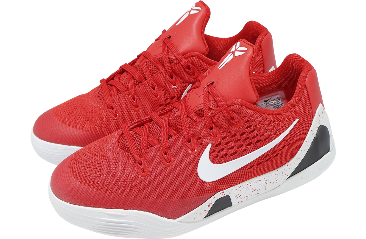 Nike Kobe IX Low EM GS University Red / White