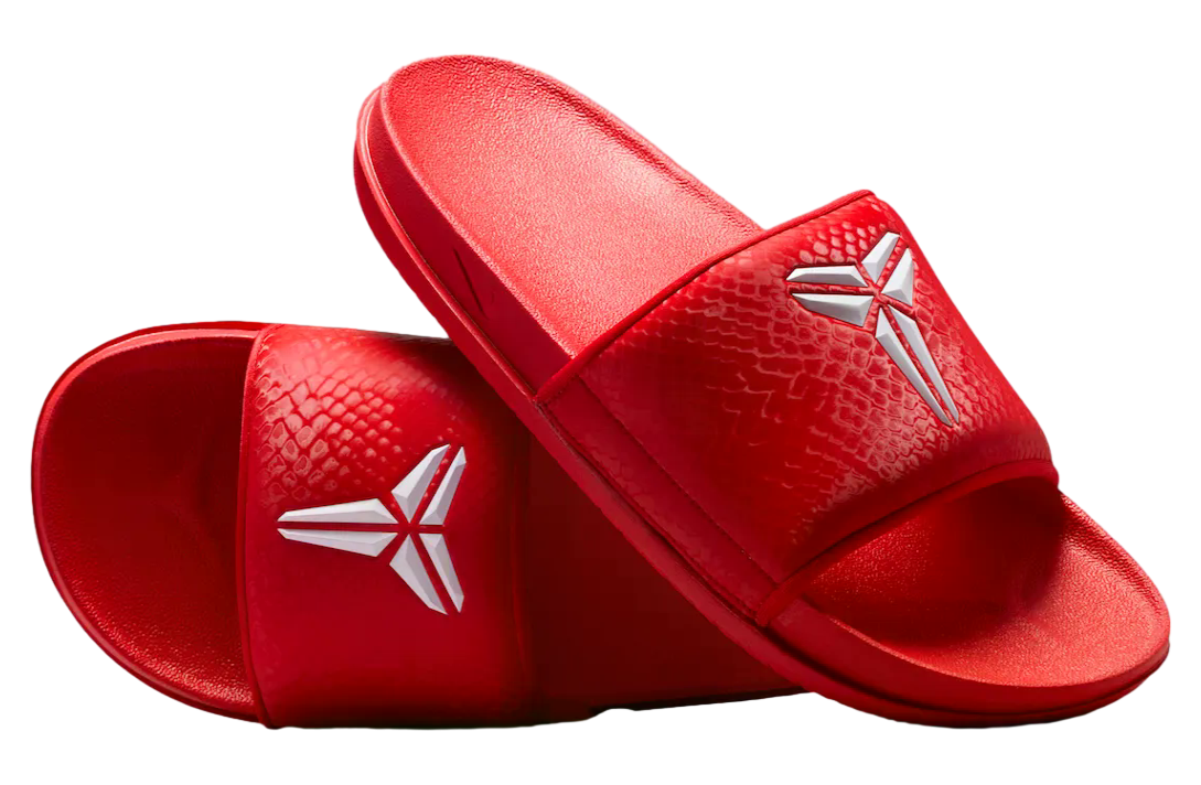 Nike Kobe Offcourt Slides University Red / White