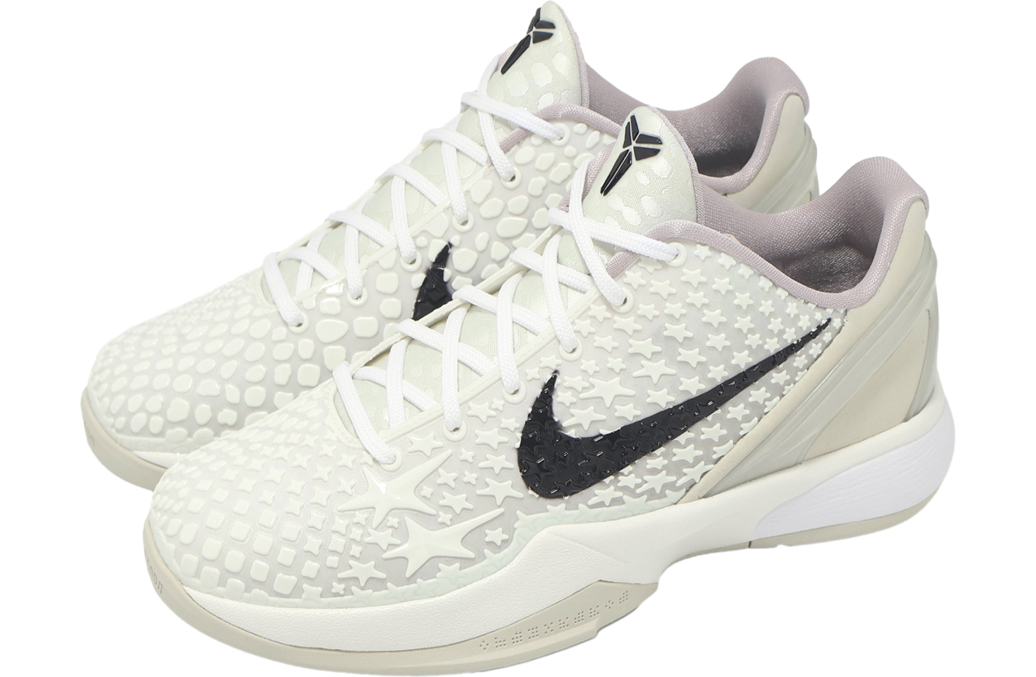シューズ(男性用) Nike Kobe VI GS 24cm Nike Kobe VI GS Sail / Black Light Bone White - Feb 2025