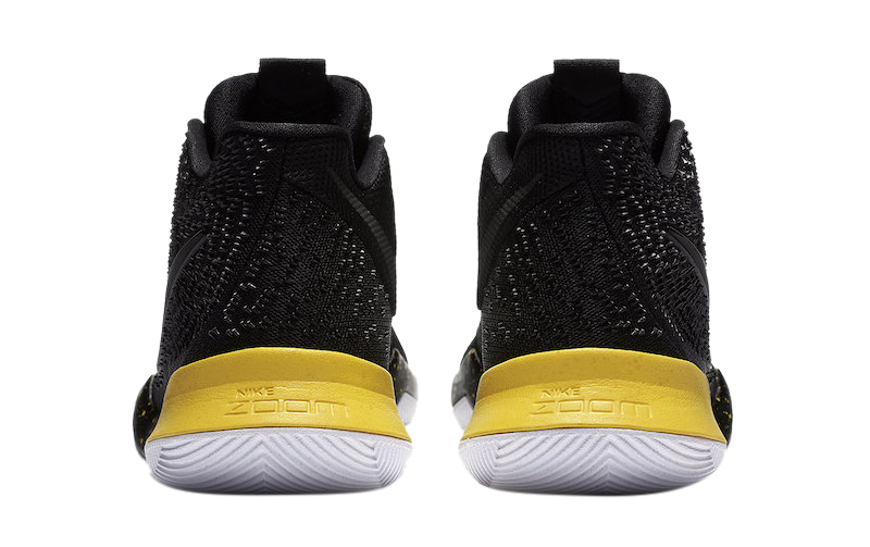 Nike Kyrie 3 Black Yellow 852395-901