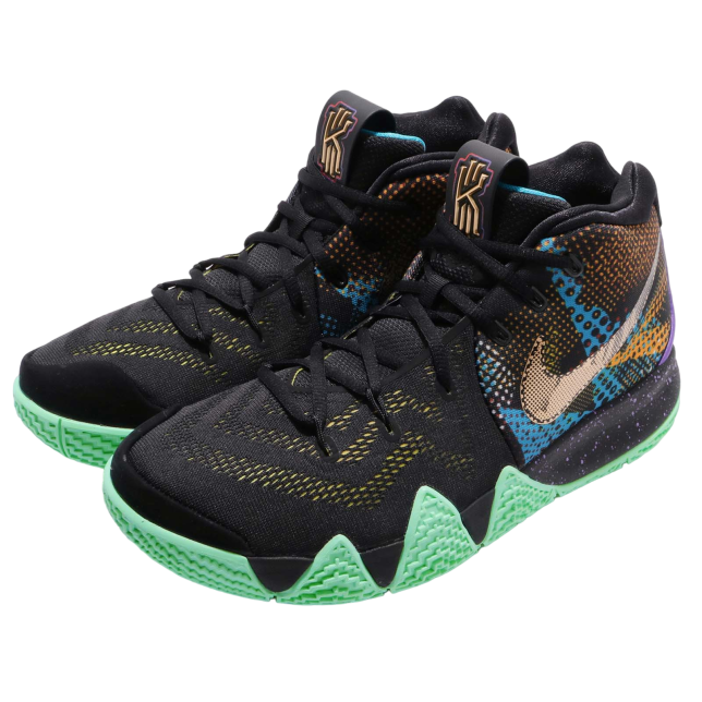 Nike Kyrie 4 Mamba EP Black / Sonic Yellow - May 2018 - AV2594001