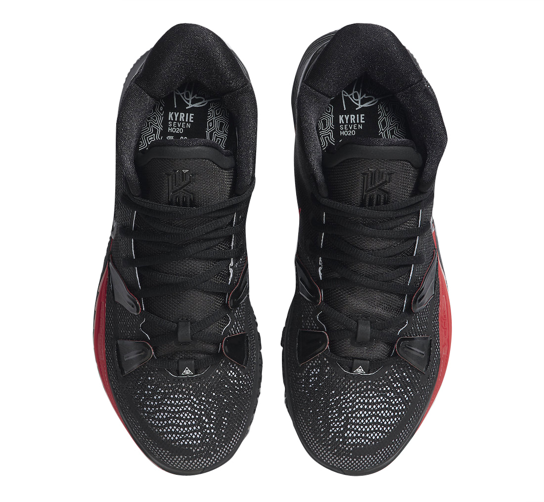 Nike Kyrie 7 Black University Red CQ9327-001