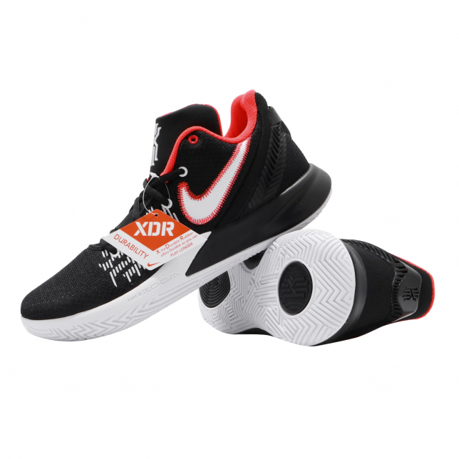 Nike Kyrie Flytrap 2 EP Black White Bright Crimson - Nov 2019 - AO4438008