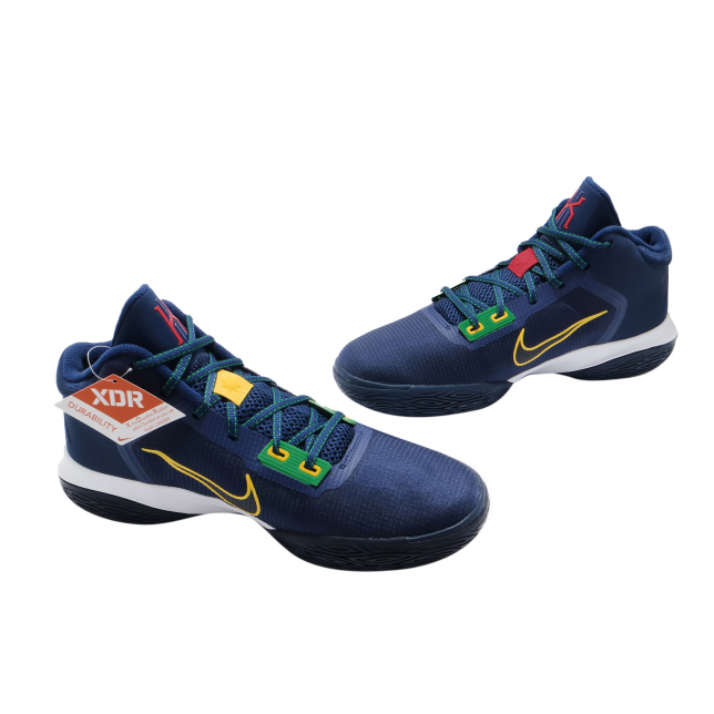 Nike Kyrie Flytrap 4 EP Blue Void Speed Yellow - Oct 2020 - CT1973400