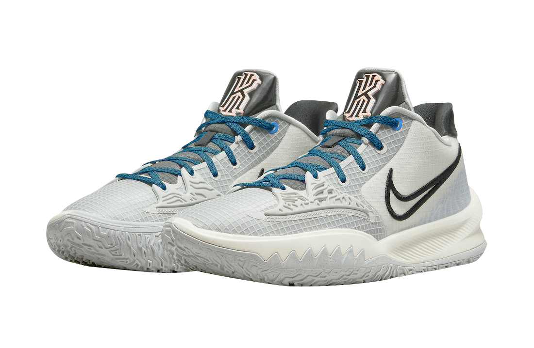 Nike Kyrie Low 4 Grey Blue - Sep 2021 - CW3985-004