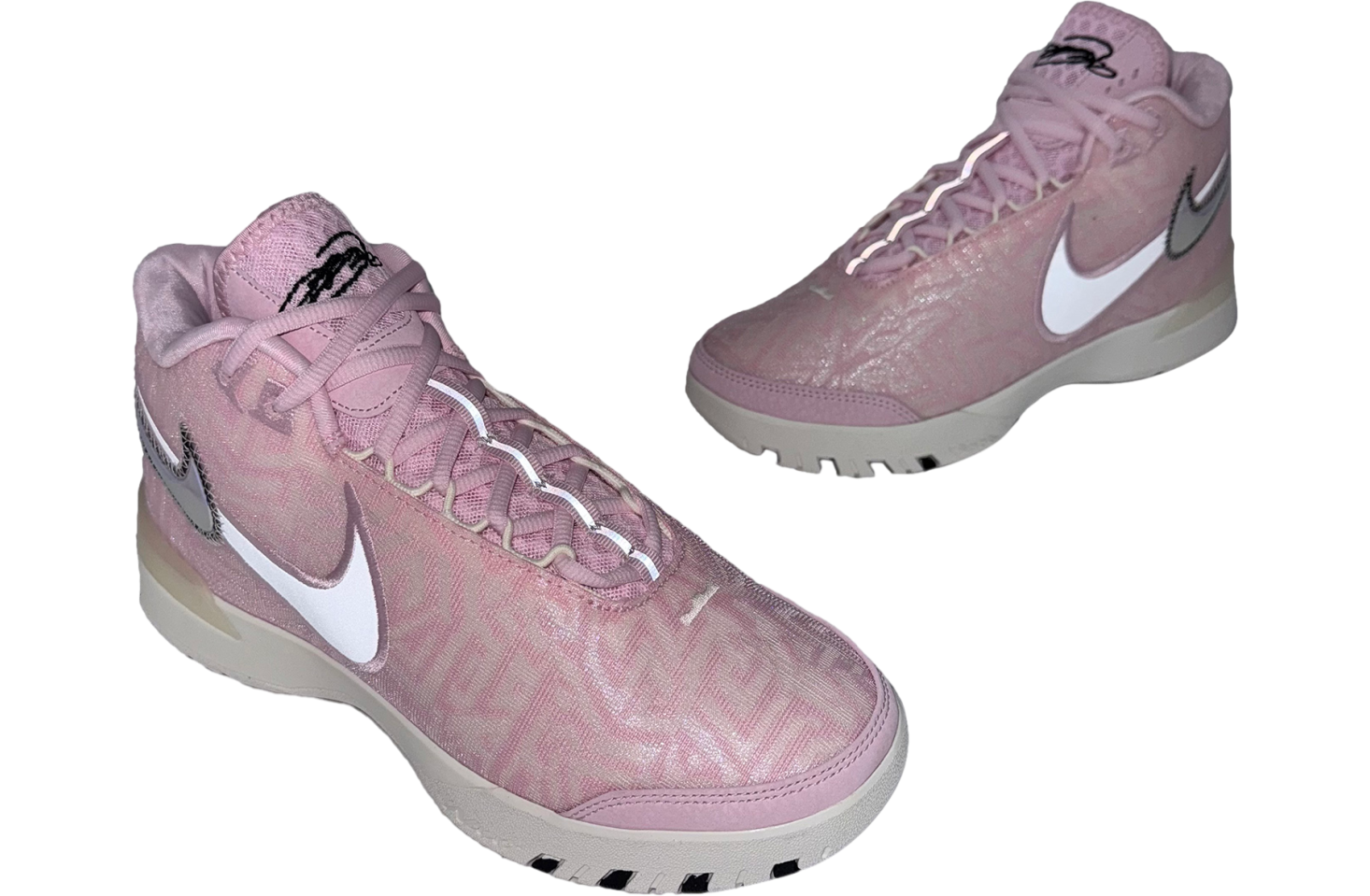 Nike LBJ NXXT Genisus EP LeBron James Pink Foam Sail Men Basketball Basketball Shoes Nike Lebron NXXT Genisus QS Bronny James PE  main image 2