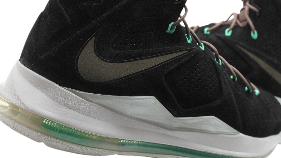 Nike LeBron 10 EXT QS - Black Suede 607078001