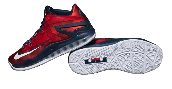 Nike Lebron 11 Low Independence Day 642849-614