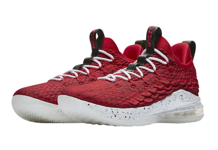 lebron 15 black and red