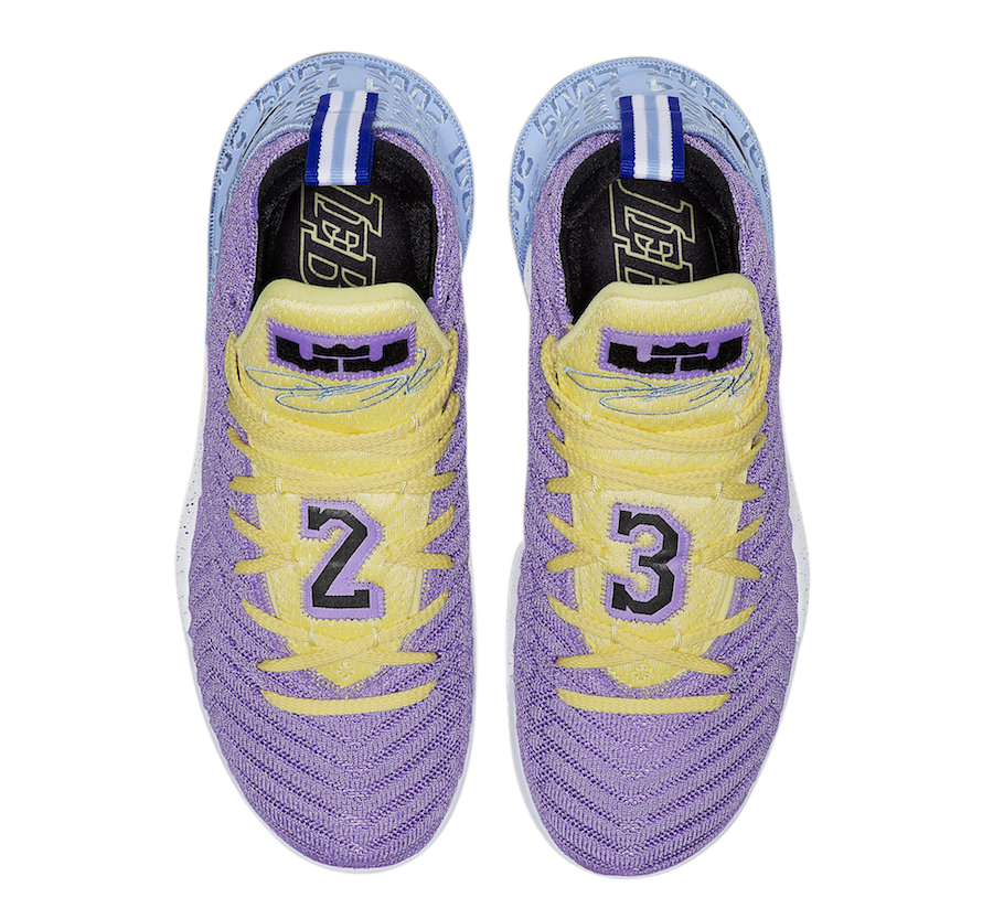 Nike LeBron 16 Lakers CK4765-500