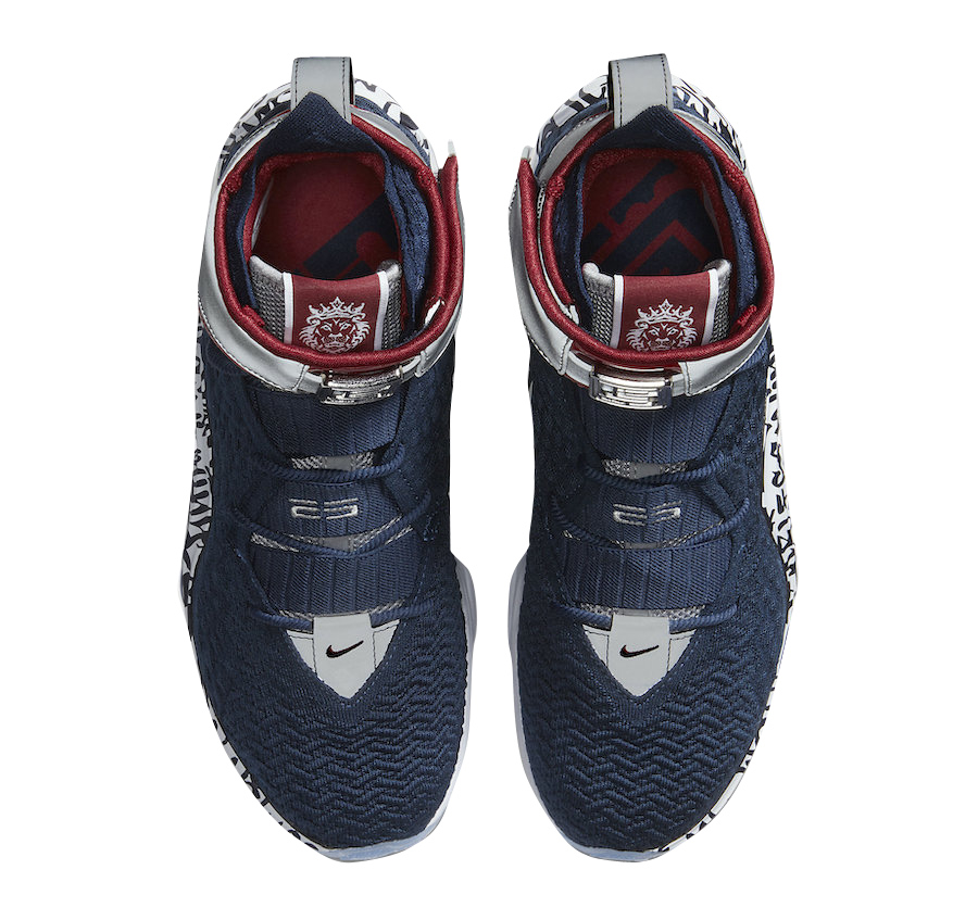 Nike LeBron 17 Graffiti Cold Blue CT6047-400