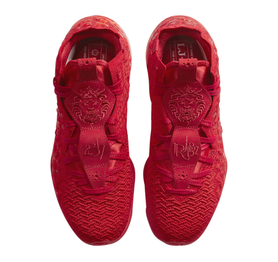 Nike LeBron 17 Red Carpet - Nov 2019 - BQ3177-600