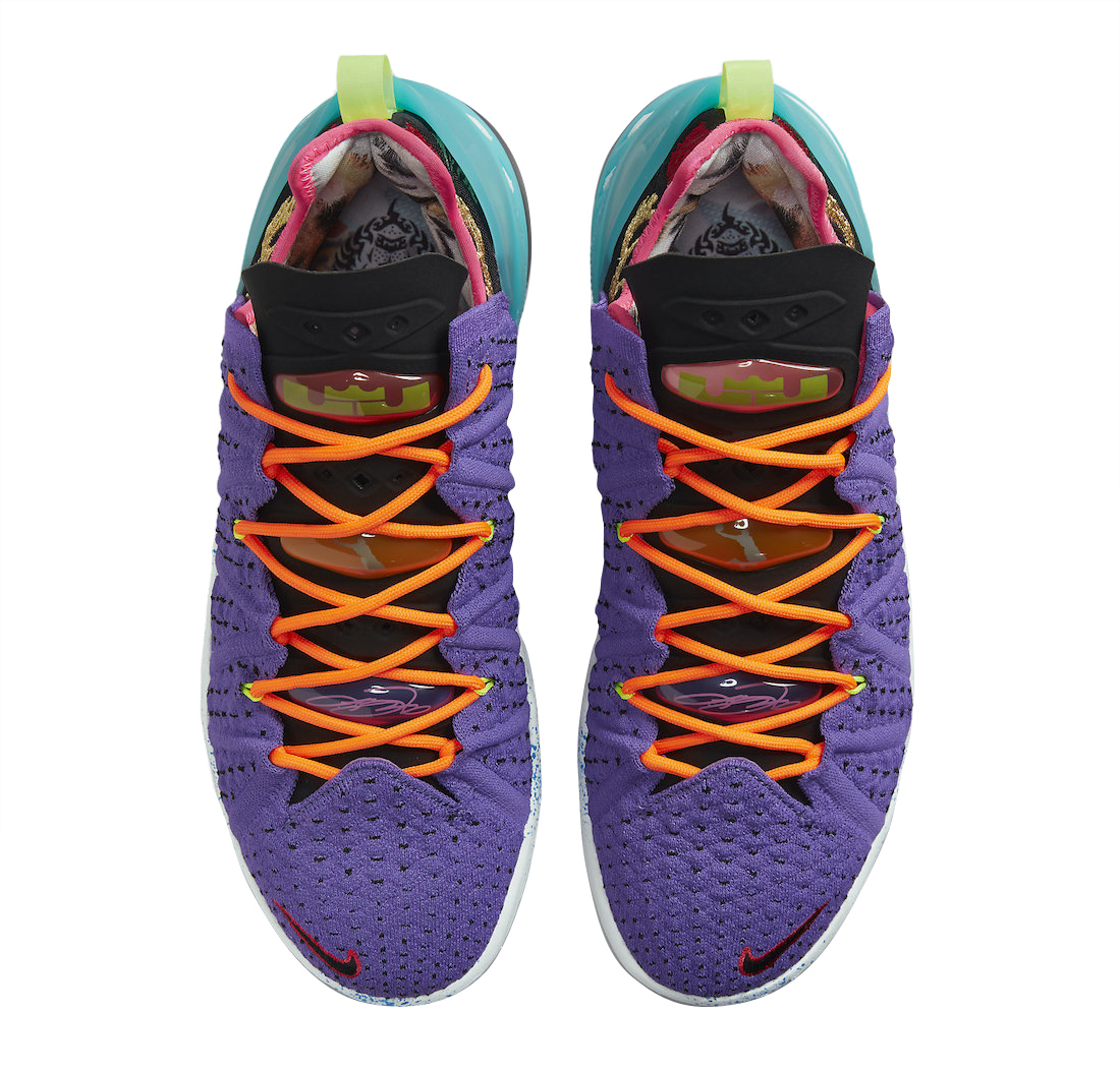 Nike LeBron 18 Best 10-18 DM2813-500 - KicksOnFire.com