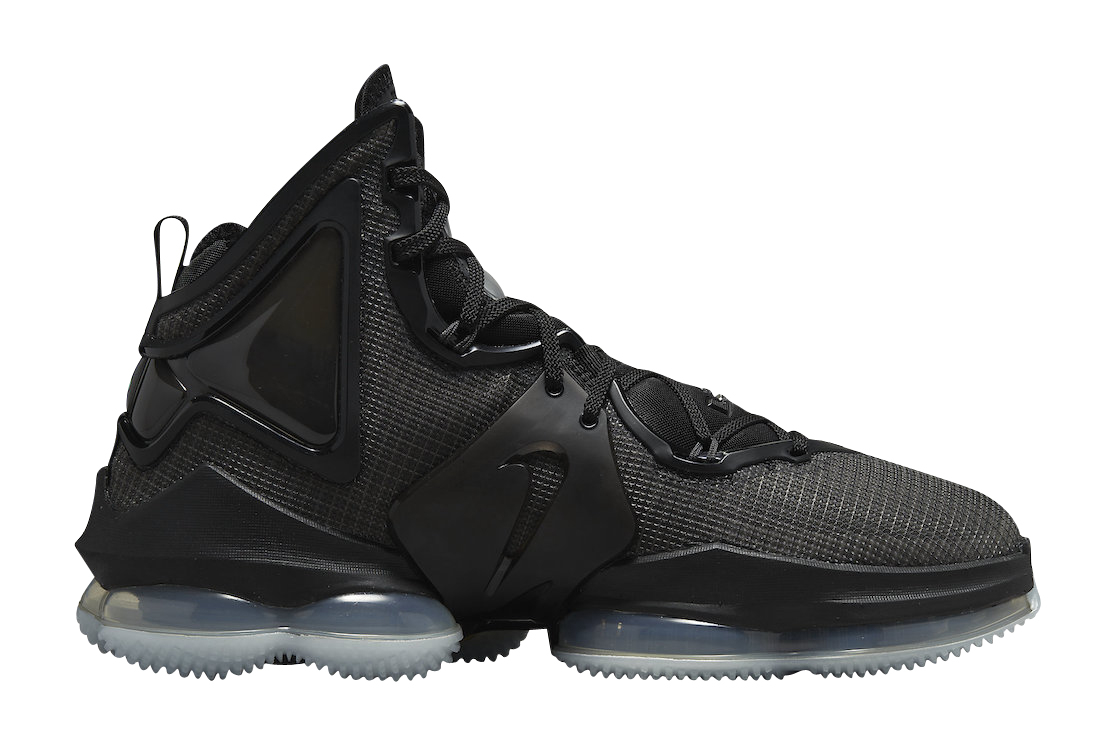 Nike LeBron 19 Black Aqua - Feb 2022 - DC9340-003