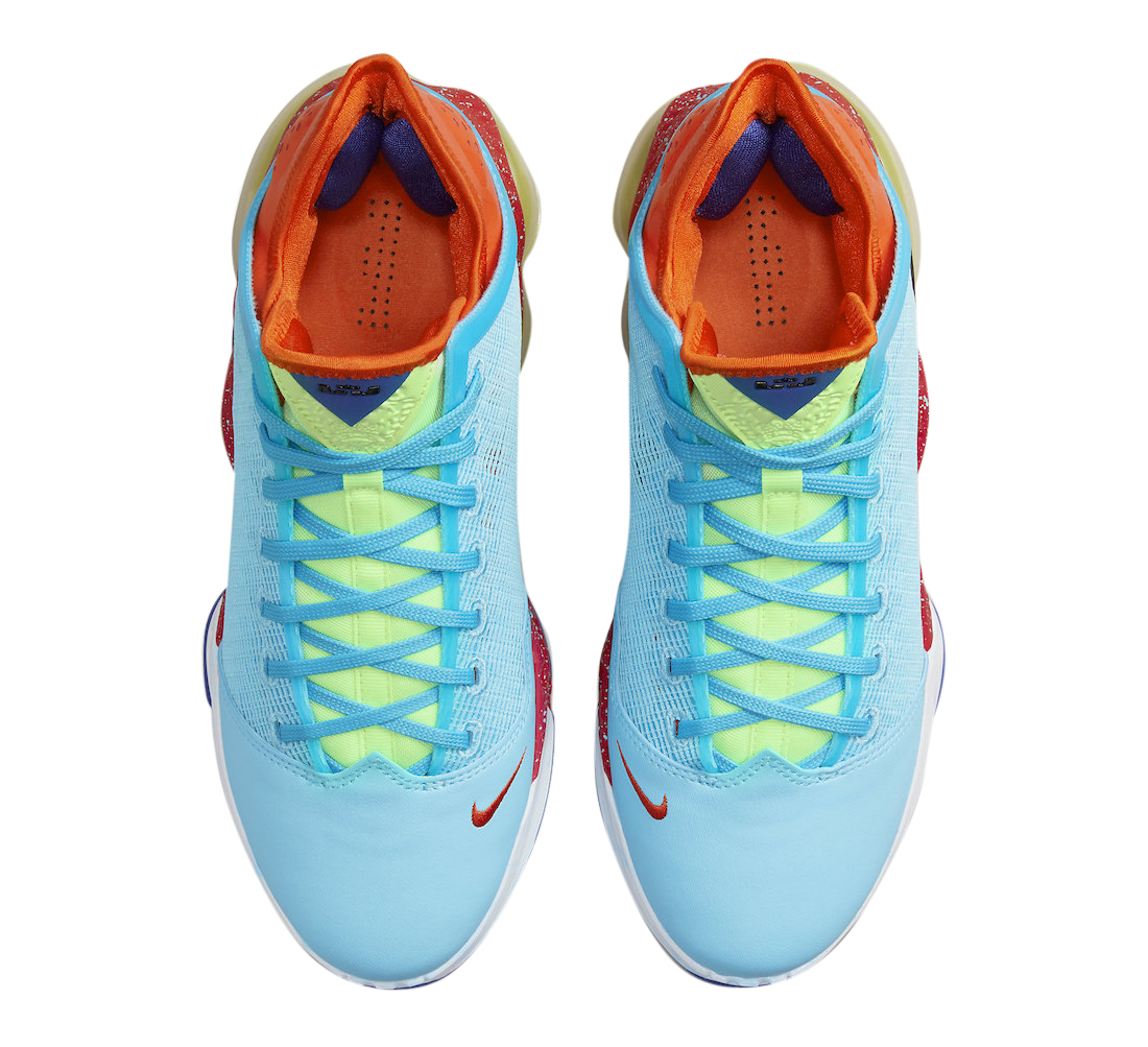 Nike LeBron 19 Low Blue Chill DO9829-400