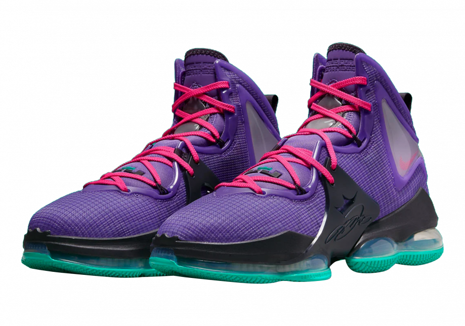 Nike LeBron 19 Purple Pink DC9340-500 - KicksOnFire.com