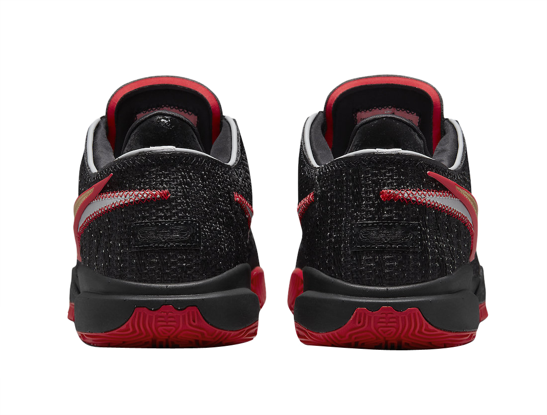 Nike LeBron 20 Black University Red DJ5423-001